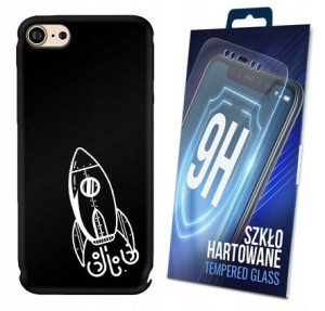 100 wzorów ETUI+SZKŁO do IPHONE 7 MATT PLECKI