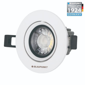 Blaupunkt Lampa LED podtynkowa Spot 7W barwa ciepła Średnica otworu:75 mm