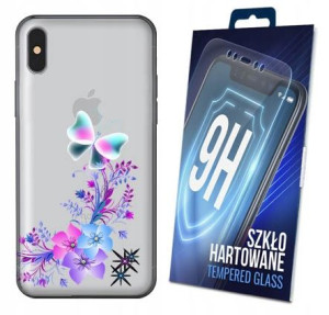 170 wzorów ETUI+SZKŁO do APPLE IPHONE X CASE