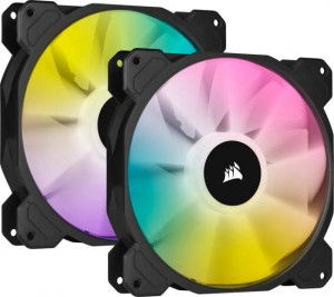 2x Corsair iCUE SP140 RGB ELITE Performance 140mm