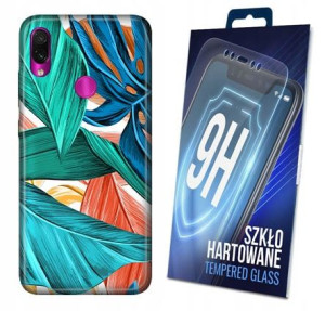 180wzorów Etui + Szkło Do Xiaomi Redmi Note 7 Case