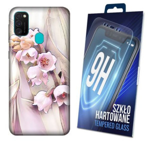 180wzorów Etui+szkło Do Samsung Galaxy M21 Obudowa