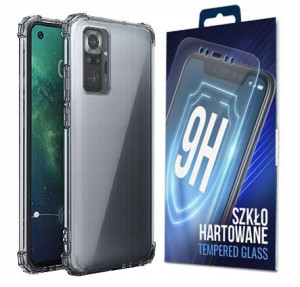 Etui A-shock + Szkło Do Xiaomi Redmi Note 10 Pro