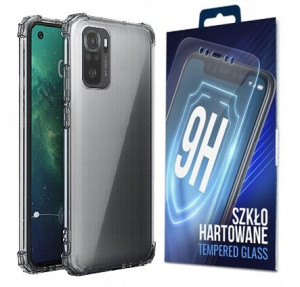 Etui A-shock +szkło Do Xiaomi Redmi Note 10 Case