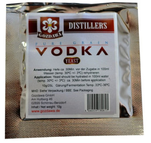 Gozdawa PURE GRAIN VODKA Yeast 10g
