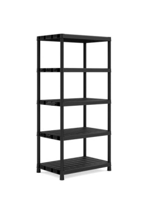 Plastikowa półka otwarta PLUS XL / 5 - 187 x 90 x 60 cm