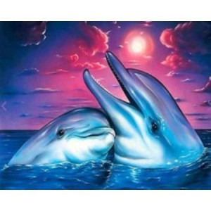 Obraz 55354 delfiny