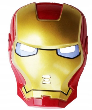 Świecaca Maska Iron Man Led Avengers Bal Kostium