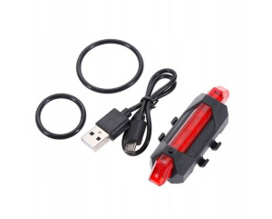 Lampka Rowerowa Tylna Led Usb Mocna 15h Ilight Pro