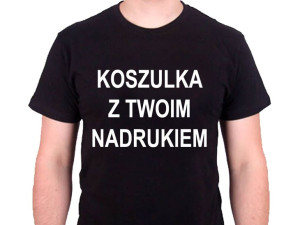 Koszulka Z Własnym Nadrukiem Napisem Koszulki Logo