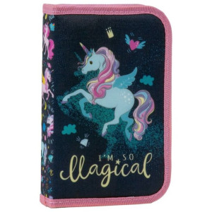 Piórnik z wyposażeniem Unicorn Jednorożec Derform