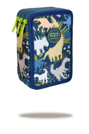 Piórnik potrójny z wyposażeniem Jumper 3 Dino Park E67533 CoolPack