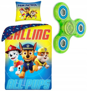 Psi Patrol Paw Pościel Ratujące Psy Pieski 140x200