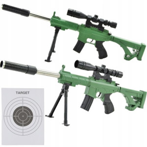 Karabin Na Kulki Replika 6mm Luneta Laser Pistolet
