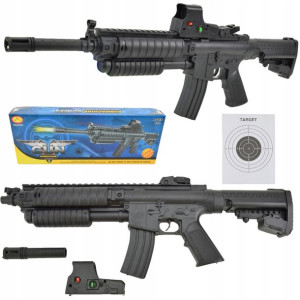 Duży Karabin Pistolet Na Kulki Laser Asg 56cm 6mm