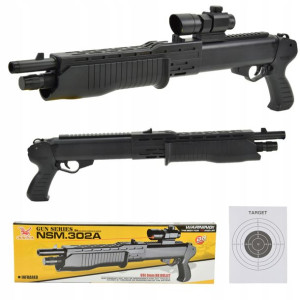 Duży Karabin Pistolet Na Kulki Laser Asg 59cm 6mm
