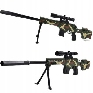 karabin pistolet snajperski snajperka kulki 90CM