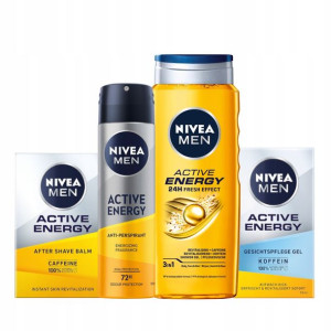 NIVEA MEN Active Energy Zestaw kosmetyków męskich