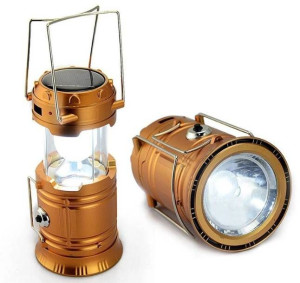 Lampa turystyczna kempingowa solar LED akumulator