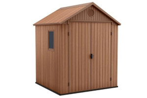 KETER Domek ogrodowy Darwin 6 x 6 brązowy