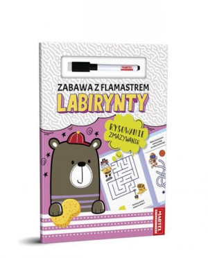 Zabawa z flamastrem. Labirynty