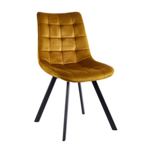 Krzesło velvet curry Welur Salon J265