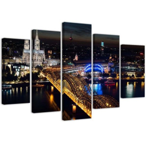 OBRAZ NA ŚCIANĘ Katedra Most w Kolonii 150x100
