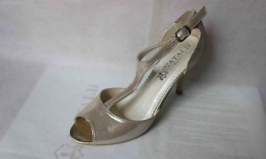 -50% Sandały SKÓRZANE bez szpilka 9 cm nr 37