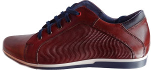 MOSKAŁA skóra BUTY męskie BORDO rozmiar 42