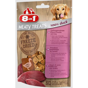 8in1 Freeze Dried Przysmak Dla Psów Z Kaczką 100% 50 g
