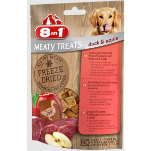 8in1 Freeze Dried Przysmak Dla Psów Z Kaczką I Jabłkiem 50 g
