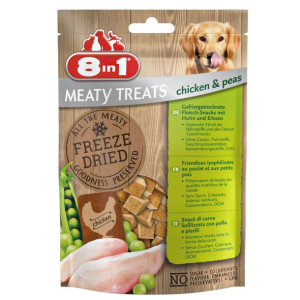 8in1 Freeze Dried Przysmak Dla Psów Z Kurczakiem I Groszkiem 50 g