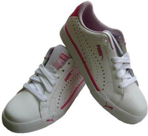 PUMA SKORZANE lekkie ADIDASY biało-rózowe r 37,5