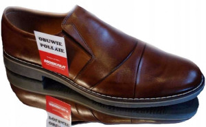 -40% KONIAK szerokie WSUWANE mokasyny teg H nr 44