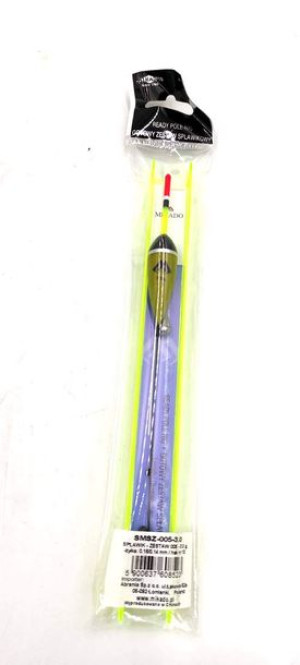 SPŁAWIK - ZESTAW 005 - 3.0 g - żyłka: 0.16/0.14 mm / hak nr 10