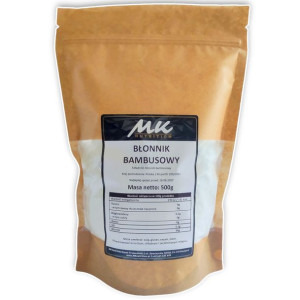KETO Mąka bambusowa | Błonnik bambusowy POLSKI 500g