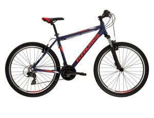 Rower MTB 26 KROSS Hexagon 1.0 granatowo-czer-szary RAMA XS (14") 2022!