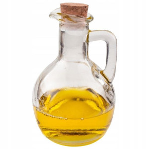 Dozownik szklany z korkiem butelka na oliwę 150 ml