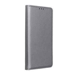 Kabura Smart Case Book Do Samsung Galaxy A3 2017 Stalowy