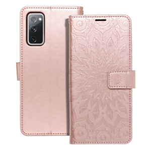 Kabura Forcell Mezzo Book Do Samsung S20 Fe / S20 Fe 5g Mandala Złoty Róż