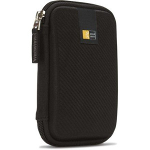 Case Logic Portable Hard Drive Case Black, Molded Eva Foam