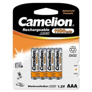 Camelion Aaa/hr03, 1100 Mah, Rechargeable Batteries Ni-mh, 4 Pc(s)