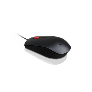 Lenovo Essential Usb Wired Mouse, 1600 Dpi, 1.8 M, 3 Buttons, Black Lenovo
