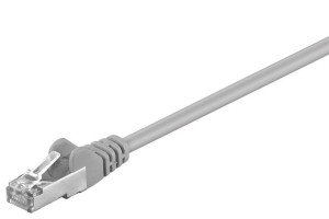 Goobay 50131 Cat 5e Patchcable, F/utp, Grey, 7.5 M