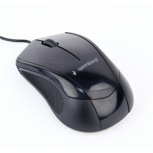 Gembird Mus-3b-02 Optical Mouse, Black