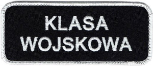 Klasa Mundurowa KLASA WOJSKOWA NASZYWKA  641R