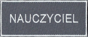 Klasa Mundurowa Nauczyciel Naszywka 694r