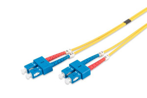 Digitus Fo Patch Cord, Duplex, Sc To Lc Sm Os2 09/125 Μ, 2 M