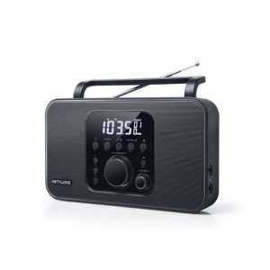 Muse Radio M-091r Black, Aux In, Alarm Function