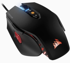 Corsair Gaming Mouse M65 Pro Rgb Fps Wired, 12000 Dpi, Black